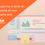 Aspectos a tener en cuenta en una nueva web