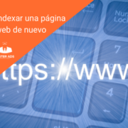 Indexar una página web de nuevo